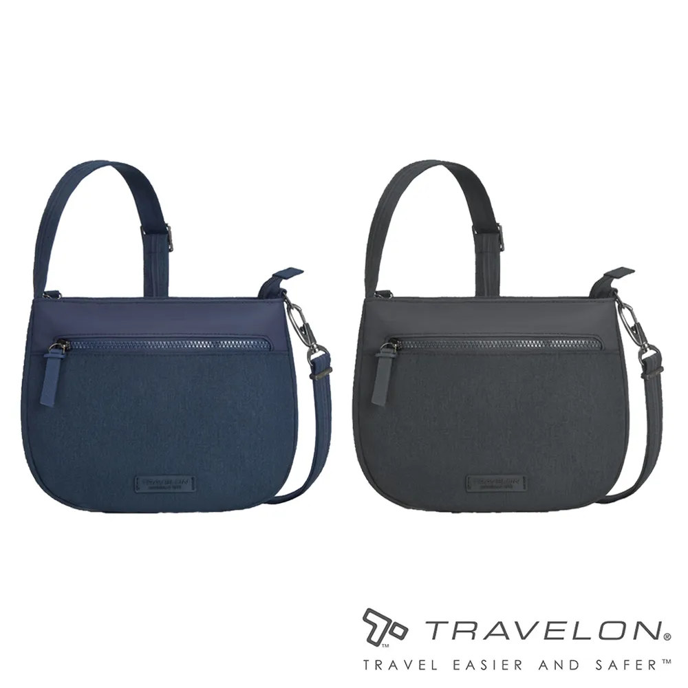 【Travelon美國防盜包】METRO城市斜背包(TL-43413深藍/單肩包/旅遊斜背包) 歷史價格詳細信息