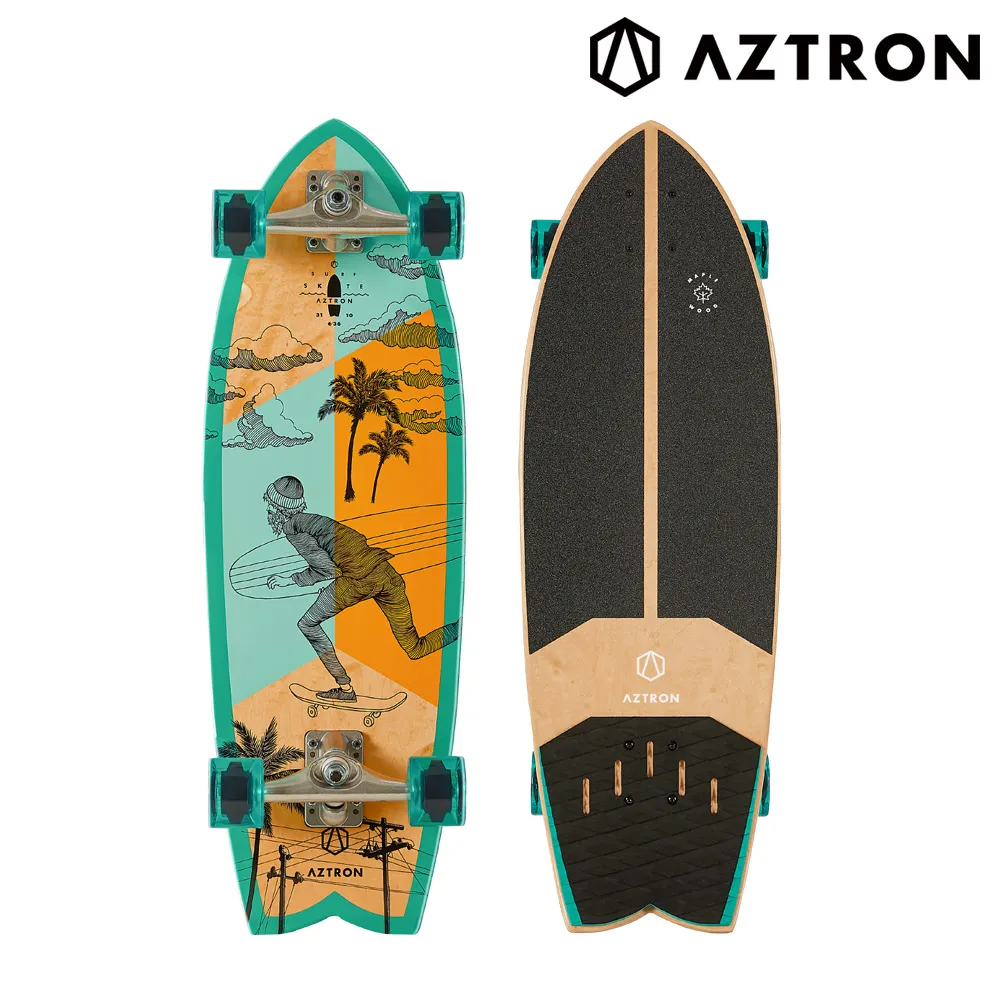 Aztron 衝浪滑板 STREET 31 Surfskate Board AK-302 / 街板 衝浪 滑板 極限運動 歷史價格詳細信息