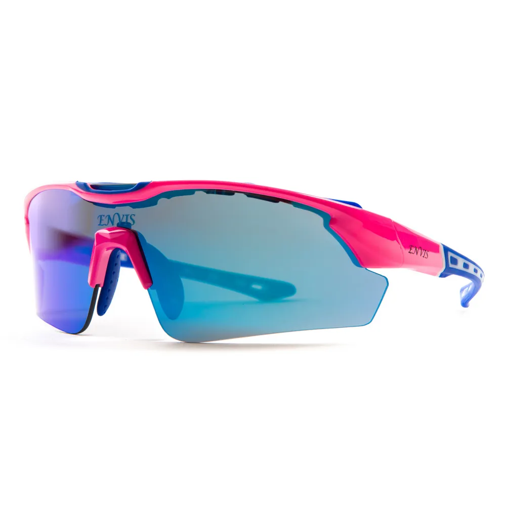 【路達自行車衣百貨】ENVIS JET(噴射)標準-PC防撞運動眼鏡-復刻桃 歷史價格詳細信息