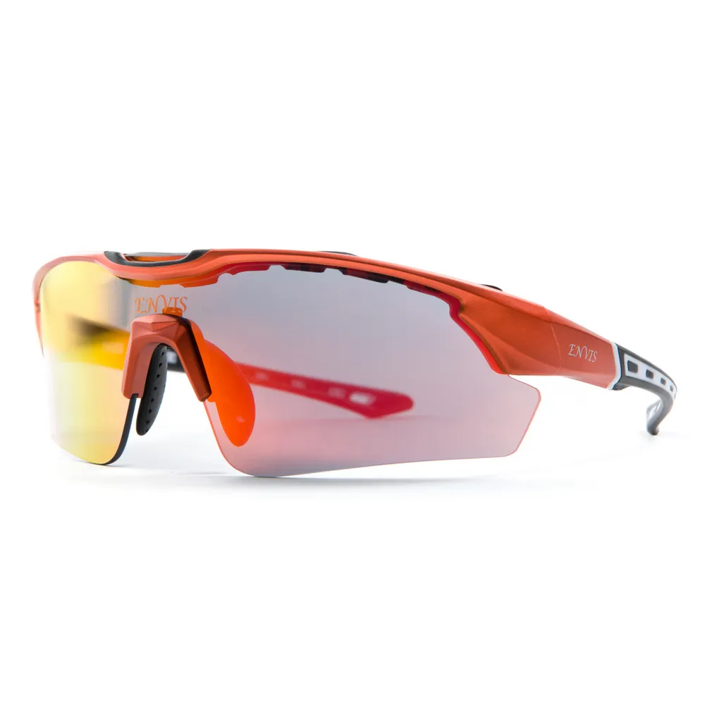 【路達自行車衣百貨】ENVIS JET(噴射)標準-PC防撞運動眼鏡-復刻桃 歷史價格詳細信息