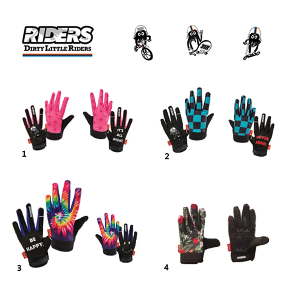 【Dirty Little Riders】騎車專用防滑全指手套(多款可選) 歷史價格詳細信息