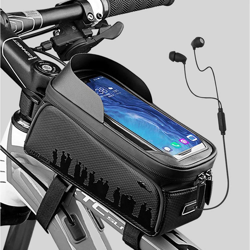 自行車包前樑車首包加大防水山地車前包騎行裝備配件車迷辰 歷史價格詳細信息