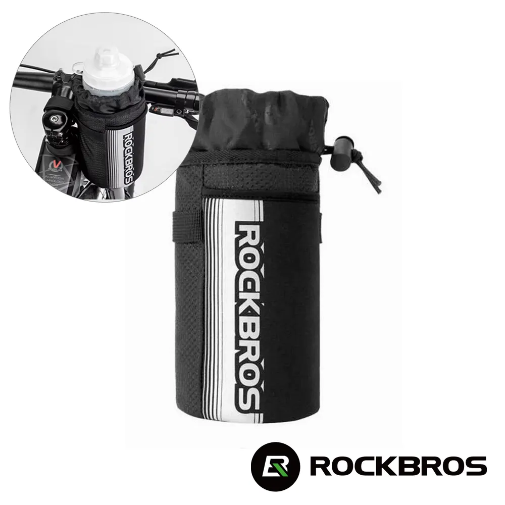 【ROCKBROS洛克兄弟】自行車把手水壺包 1L(水壺收納/飲料袋/車把/龍頭/座墊包/下管/車包/車袋/30120001001) 歷史價格詳細信息