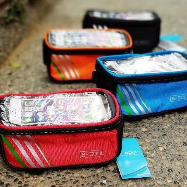 b-soul自行車山地車包三角水壺工具包上管橫梁包單車裝備配件騎行 歷史價格詳細信息