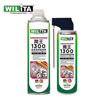 【WILITA 威力特】8合1全能潤王1300滲透潤滑鬆脫劑2瓶組 600ML 歷史價格詳細信息