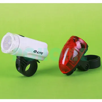 Q-LITE 自行車前後燈組，小資男女的好選擇，黑與白兩種顏色 歷史價格詳細信息