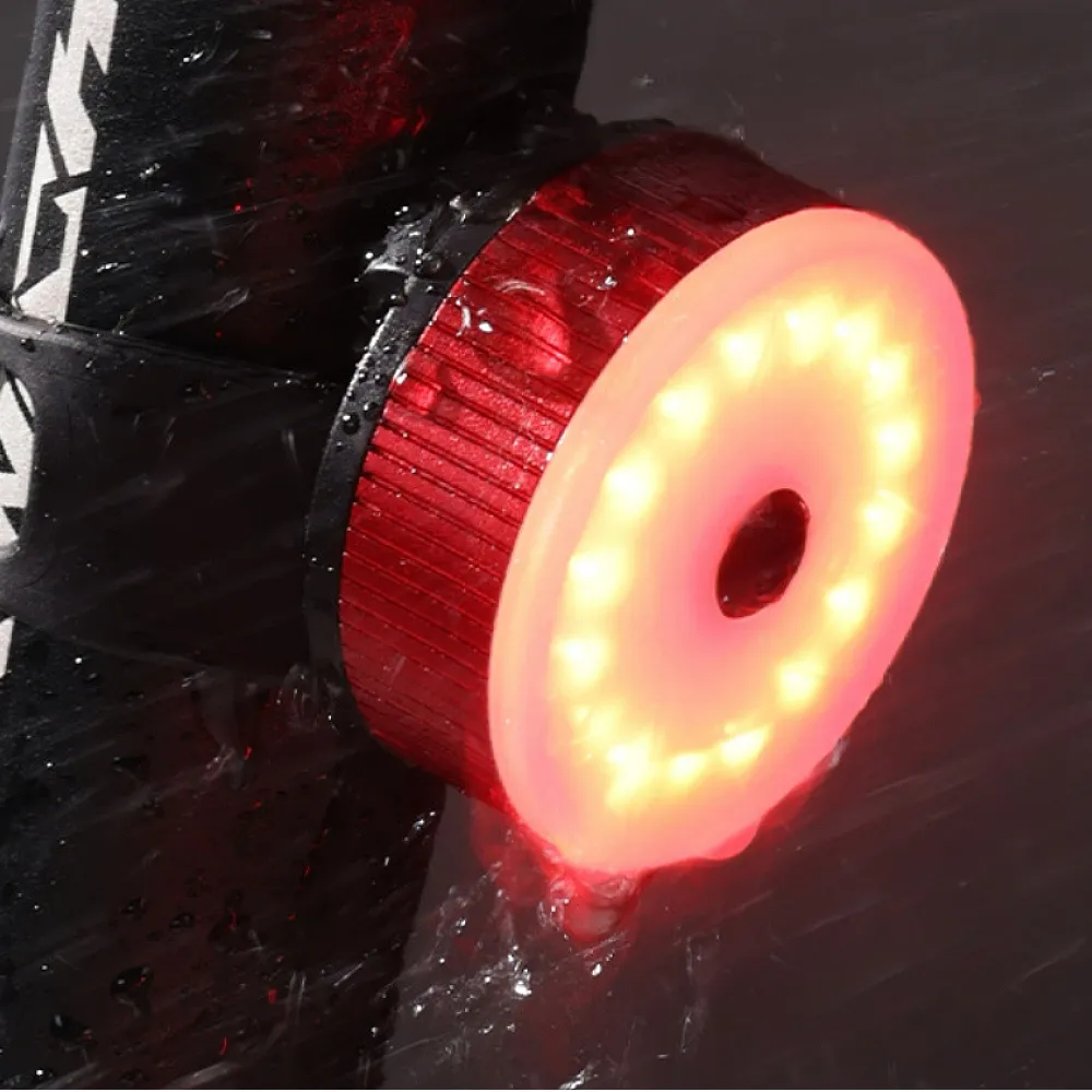 騎行燈 自行車尾燈usb充電 夜間警示閃光燈夜騎平衡車車燈騎行裝備5418 歷史價格詳細信息