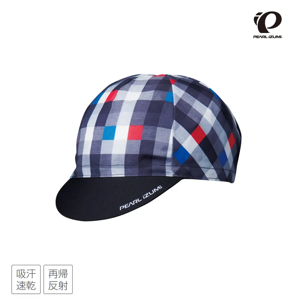 【Pearl izumi】471-15 騎行小帽 紅黑綠線條  吸濕排汗/遮陽 歷史價格詳細信息