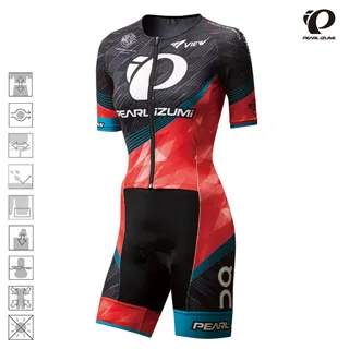 《PEARL iZUMi》連身三鐵服-AIR TRI SUIT男版半袖套裝-藍 歷史價格詳細信息