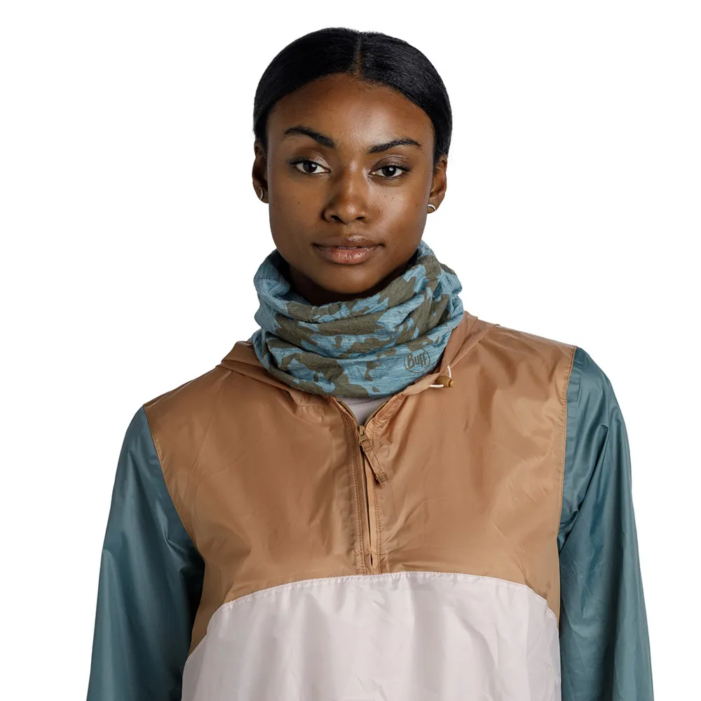 【西班牙 BUFF】舒適印花 125 gsm美麗諾羊毛頭巾(恆溫透氣+抗菌除臭)/130053-999 喀什米爾黑 歷史價格詳細信息