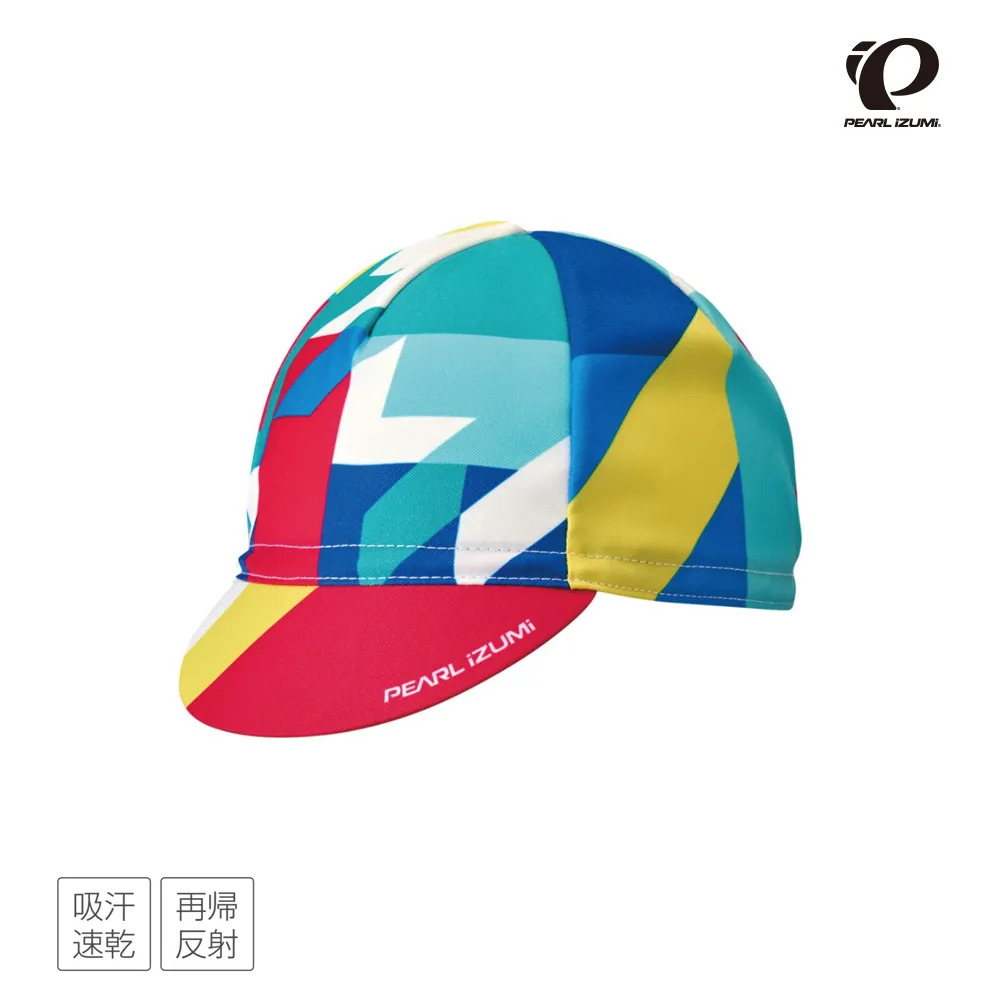 【Pearl izumi】471-15 騎行小帽 紅黑綠線條  吸濕排汗/遮陽 歷史價格詳細信息