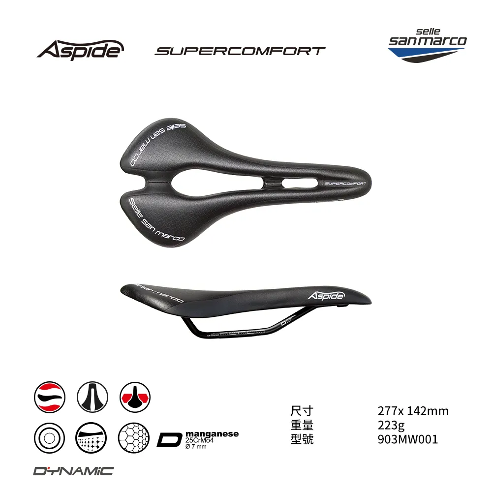 【San marco】坐墊 ASPIDE OPEN-FIT RACING WIDE 黑  901LW401 歷史價格詳細信息