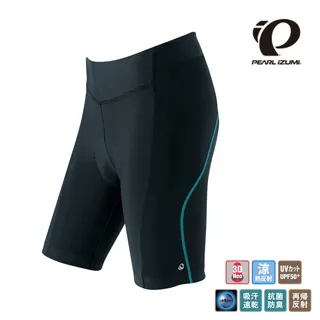 【Pearl izumi】W220-3D-3 女3D涼感抗菌抗UV短車褲 藍線條 歷史價格詳細信息