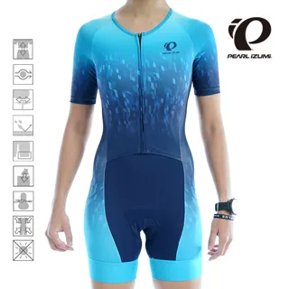 《PEARL iZUMi》連身三鐵服-AIR TRI SUIT男版半袖套裝-藍 歷史價格詳細信息