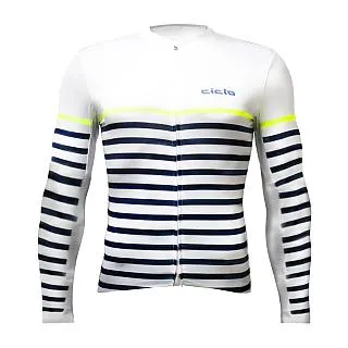 【CICLO】LS JERSEY男長車衣 -BLUE LINE ON WHITE 英式藍紋 價格比較,價格查詢,歷史價格詳細信息