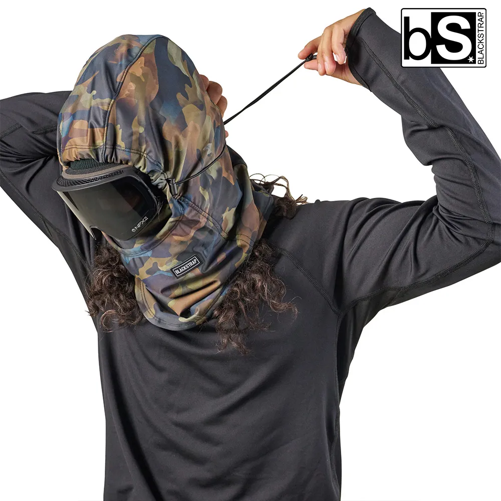 BlackStrap Team Hood-P 印花可調式雙層保暖多功能頭套【Canvas Black/帆布黑】 歷史價格詳細信息