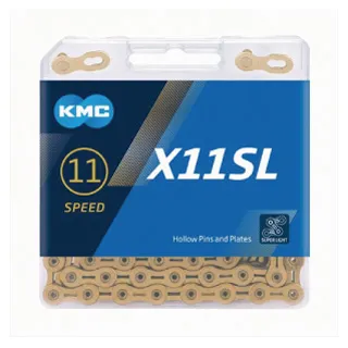 【KMC X11SL 銀色 超輕量鏈條】台灣製 原廠盒裝 11速 118目 送快扣 桂盟 銀鏈條 鍊條(玩色單車) 歷史價格詳細信息