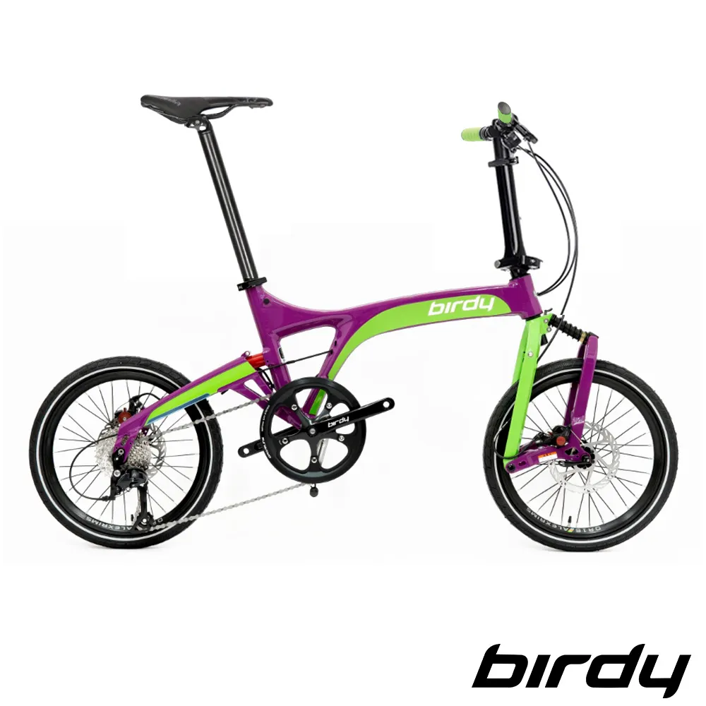 【Birdy】NewBirdyⅢ Standard Disc 9SP 9速18吋碟煞前後避震折疊腳踏車-噴砂紳士藍(三代鳥 鳥車) 歷史價格詳細信息