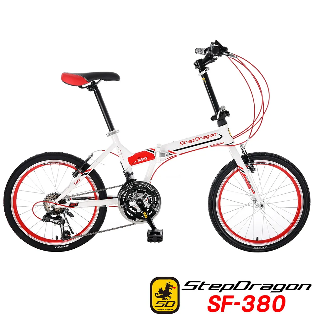 【StepDragon】SF-380 20吋 搭配 日本SHIMANO 21速 高碳鋼 折疊腳踏車 歷史價格詳細信息