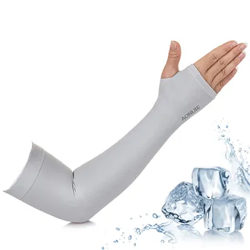 【活力揚邑】指孔涼感萊卡袖套防曬UPF50抗UV防蚊吸濕排汗自行車路跑登山臂套-優雅紫 歷史價格詳細信息