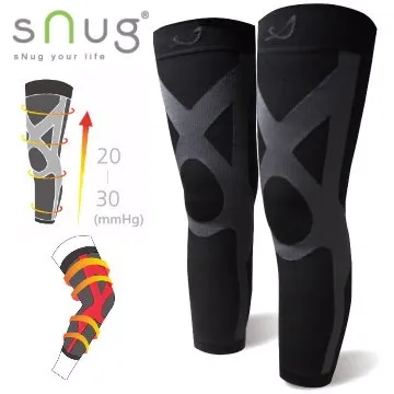SNUG 運動壓力壓縮全腿套 S/M/L/XL/2XL(1雙) 機能加壓腿套 馬拉松專用 小腿套 壓力襪 慢跑機能腿套 歷史價格詳細信息