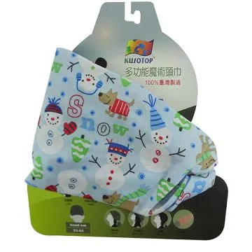 KUSOTOP多功能百變魔術頭巾-HW119(藍灰) 歷史價格詳細信息