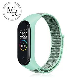 MR 小米手環3/4通用運動矽膠替換錶帶(迷彩淺綠) 歷史價格詳細信息