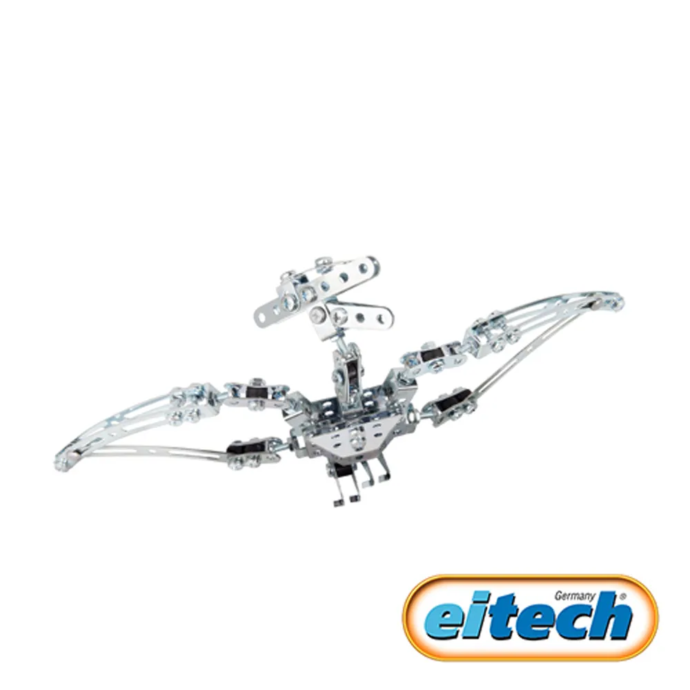 【德國eitech】益智鋼鐵玩具-翼手龍C98 玩具 合金 教材 螺絲 兒童玩具 小學玩具 現貨 diy 科學玩具 恐龍 歷史價格詳細信息