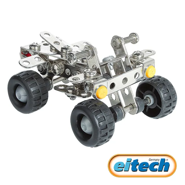 【德國eitech】益智鋼鐵玩具-越野沙灘車C63 兒童玩具 沙灘車 小學玩具 diy 螺絲 合金 教材 現貨 汽車 歷史價格詳細信息