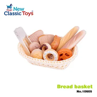 【荷蘭 New Classic Toys】西式麵包籃組合-12件組 10605 歷史價格詳細信息