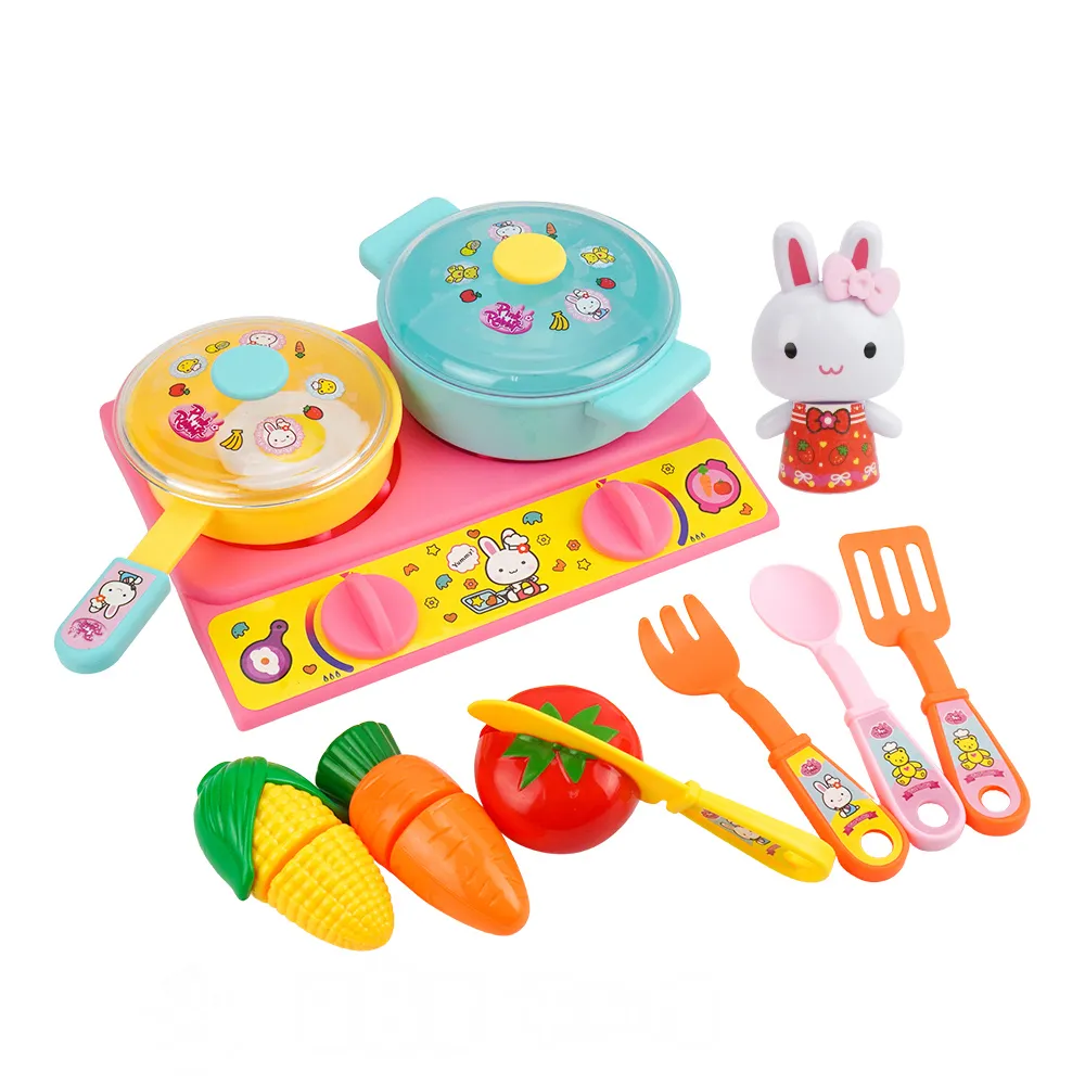 粉紅兔仿蛋糕甜點便利店家家酒(精緻小甜點+條碼槍)(附粉紅兔公仔)(授權21007) 歷史價格詳細信息