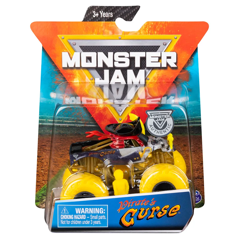 【MONSTER JAM 怪獸卡車】美國怪獸大腳車1:64系列變色車-2入 (加拿大SPIN MASTER品牌兒童玩具車) 歷史價格詳細信息