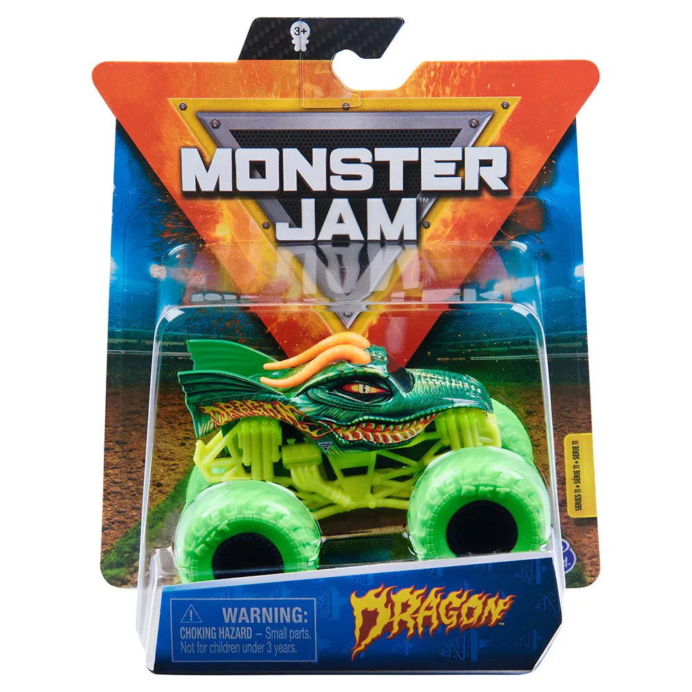 【MONSTER JAM 怪獸卡車】美國怪獸大腳車1:64系列變色車-2入 (加拿大SPIN MASTER品牌兒童玩具車) 歷史價格詳細信息