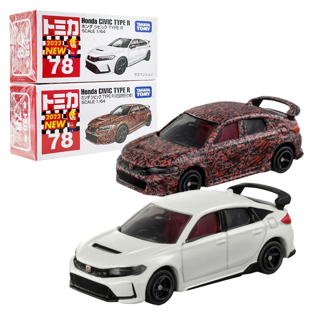 【TOMICA】 多美小汽車 本田Civic Type R 一般+初回版 No.78 公司貨【99模玩】 歷史價格詳細信息