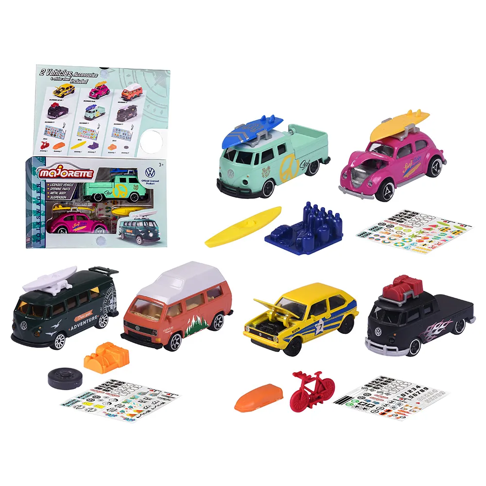 美捷輪小汽車-VW嬉皮拖車系列~款式隨機出貨1Set組【家樂福】 歷史價格詳細信息