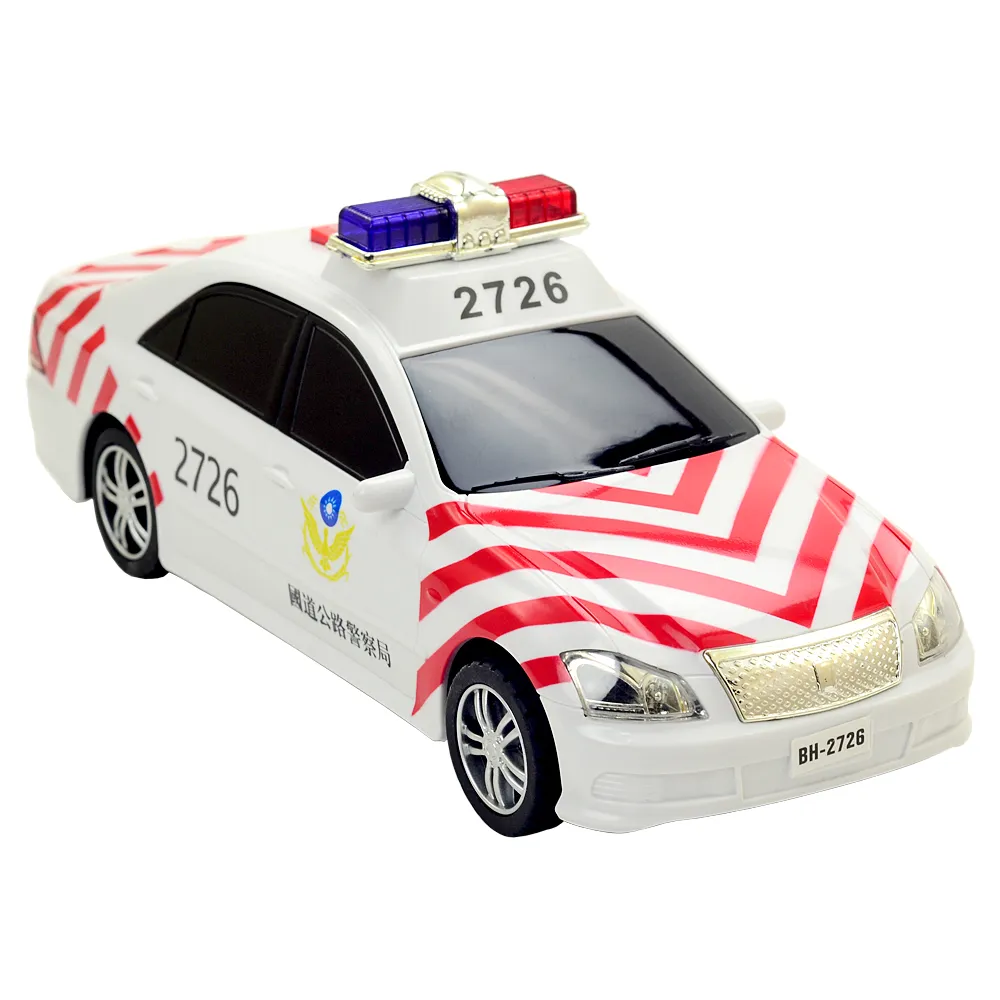 【Police Car系列-國道警車】仿真音效燈光錄音磨輪功能國道警車 歷史價格詳細信息