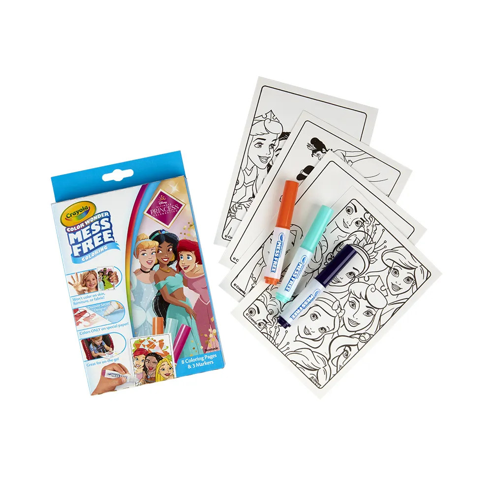 美國繪兒樂crayola 神彩著色套裝-迪士尼公主(迷你包) 歷史價格詳細信息