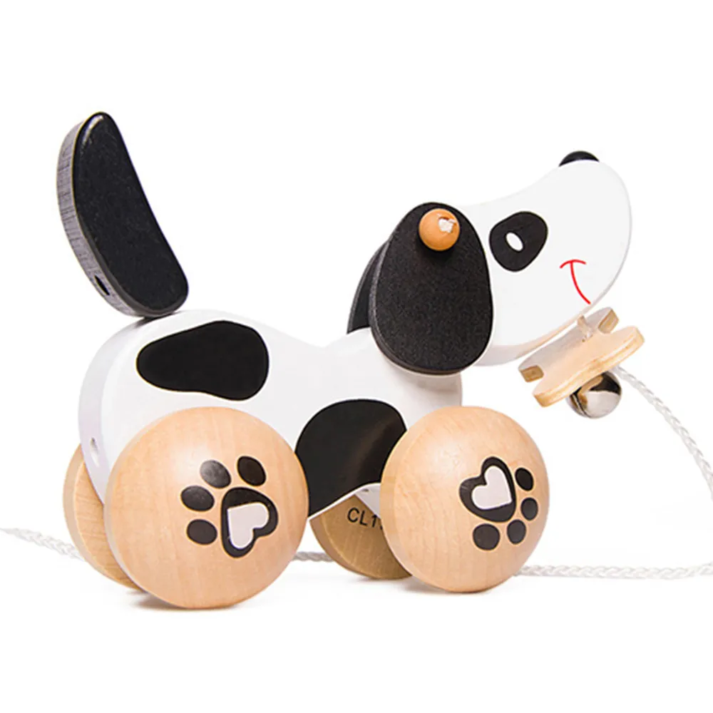 拖拉學步玩具拉車嬰幼兒童手推車手拉繩拉線玩具車1-3歲寶寶玩具 歷史價格詳細信息