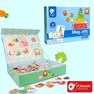 《德國Classic world》磁性遊戲盒(4款) 【益智啟蒙_適合3歲以上】客來喜經典木玩具－官方直營 歷史價格詳細信息