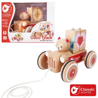 《德國Classic world》手拉搖擺小鴨鴨【幼兒發展_適合1歲以上】客來喜經典木玩具－官方直營 歷史價格詳細信息