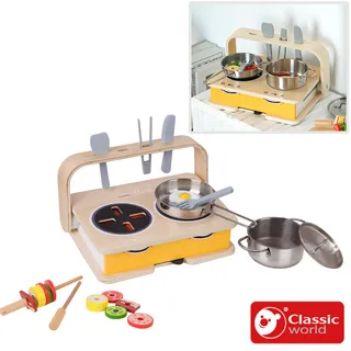 【德國 classic world 客來喜經典木玩】小幫手雙面火烤爐《53863》 價格比較,價格查詢,歷史價格詳細信息