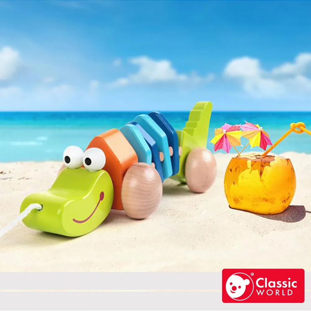 《德國Classic world》手拉搖擺小鴨鴨【幼兒發展_適合1歲以上】客來喜經典木玩具－官方直營 歷史價格詳細信息