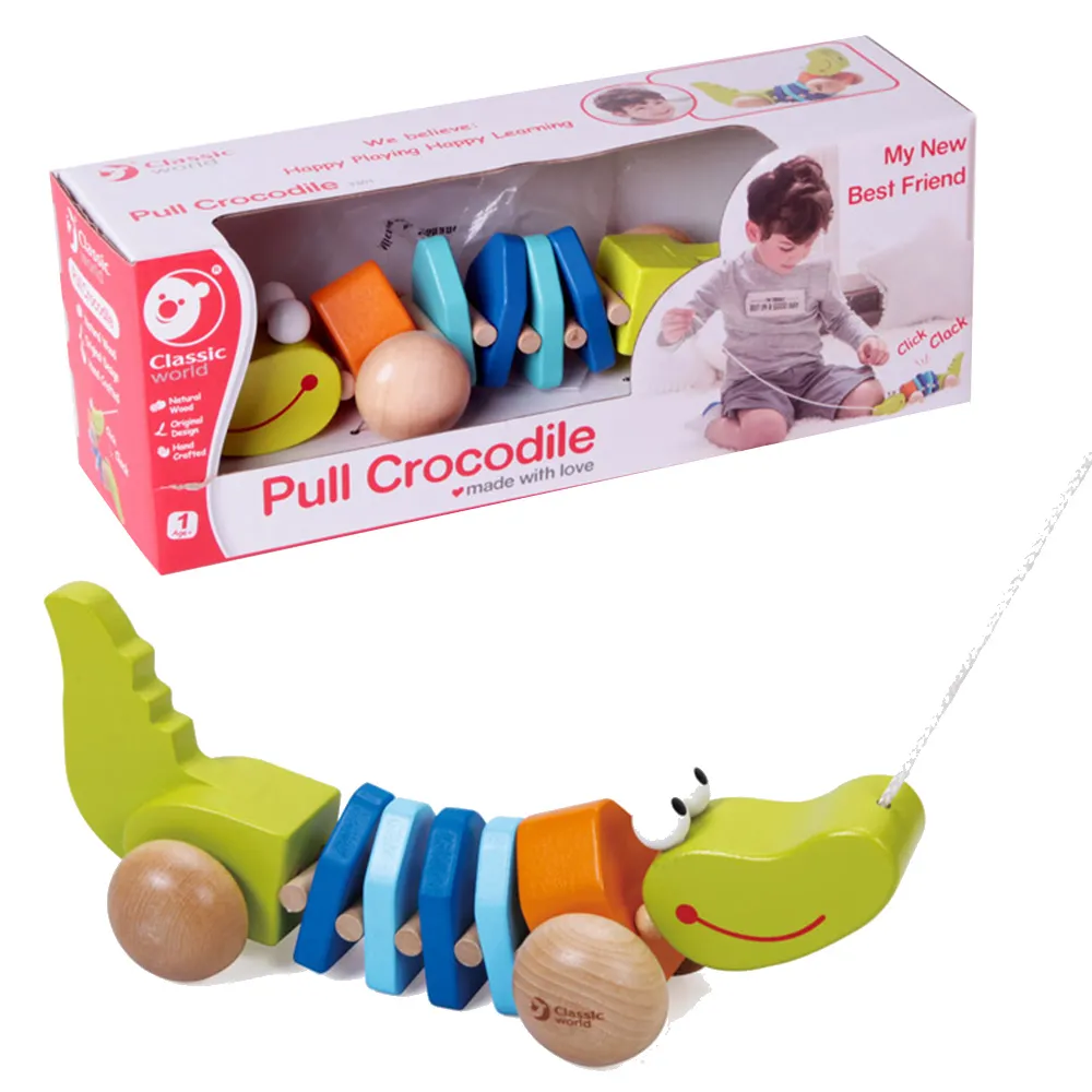 《德國Classic world》手拉搖擺小鴨鴨【幼兒發展_適合1歲以上】客來喜經典木玩具－官方直營 歷史價格詳細信息