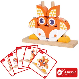 《德國Classic world》魔法動物系列【益智啟蒙_適合3歲以上】客來喜經典木玩具－官方直營 歷史價格詳細信息