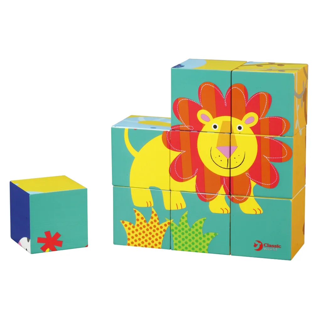 《德國Classic world》可愛寵物立體拼圖【幼兒啟蒙_適合12個月以上】客來喜經典木玩具－官方直營 歷史價格詳細信息