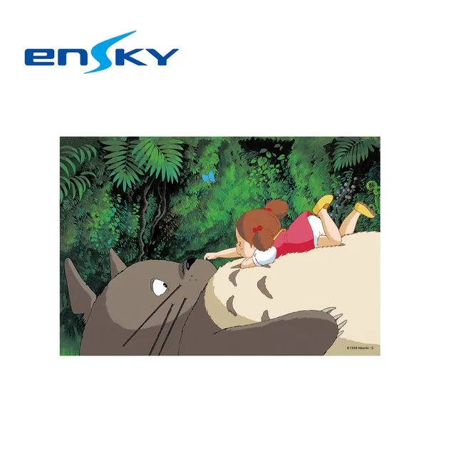 Ensky  龍貓 在龍貓頭上 附裝飾品  108片  拼圖總動員  日本進口拼圖 歷史價格詳細信息