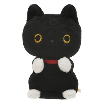 San-X 小襪貓貓圓圓系列毛絨公仔手機座。小白貓 歷史價格詳細信息