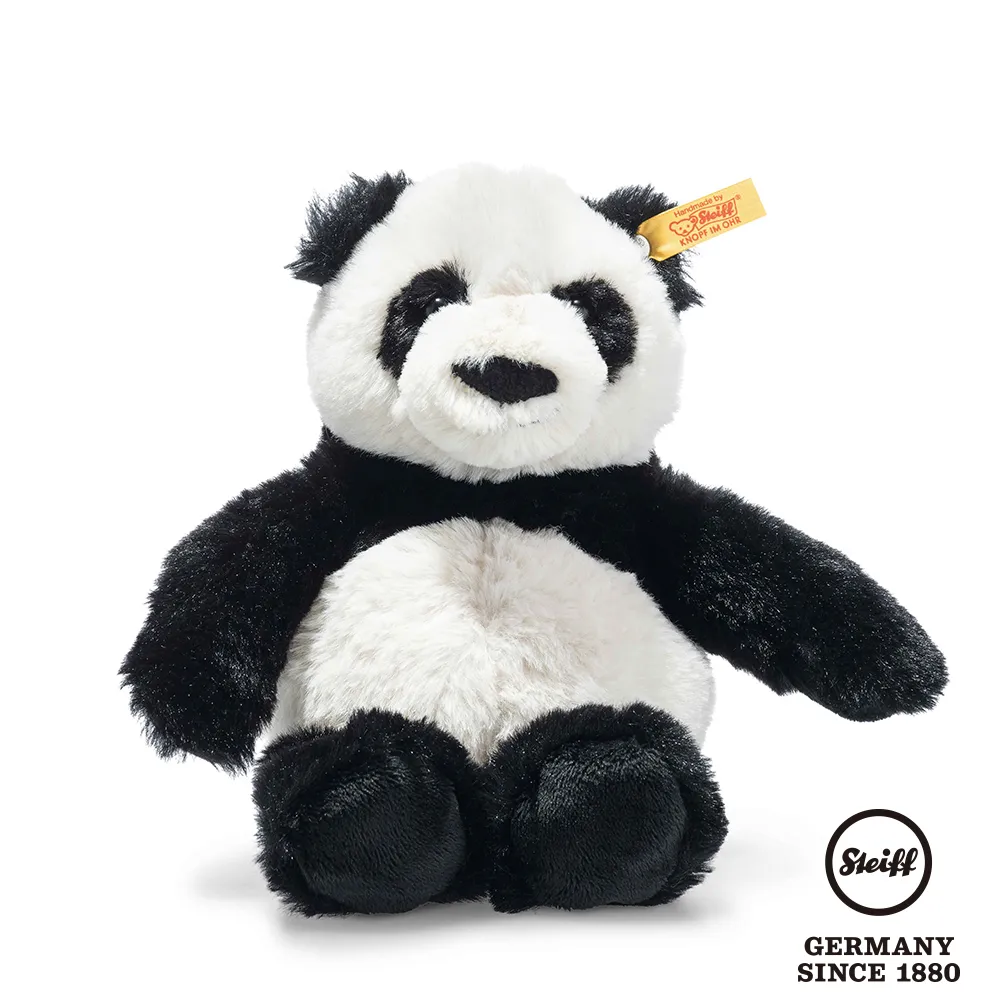 STEIFF德國金耳釦泰迪熊 - Pandi giant panda 貓熊 (動物王國_黃標) 歷史價格詳細信息