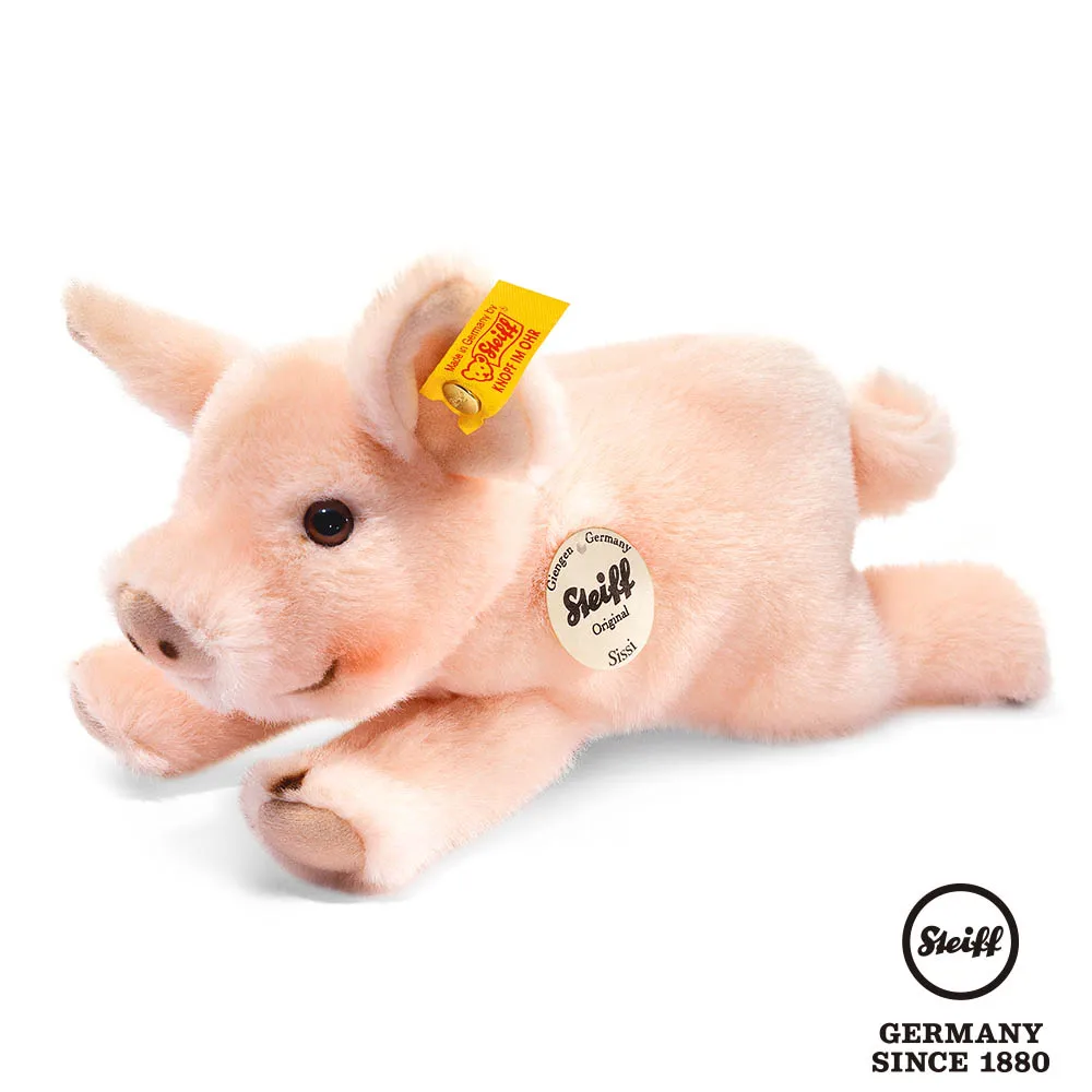 STEIFF德國金耳釦泰迪熊 - Sissi Piglet 粉紅小豬 (動物王國_黃標) 歷史價格詳細信息