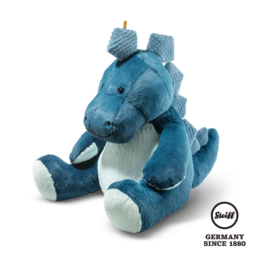 STEIFF德國金耳釦泰迪熊 - Spott stegosaurus 劍龍 (動物王國_黃標) 歷史價格詳細信息